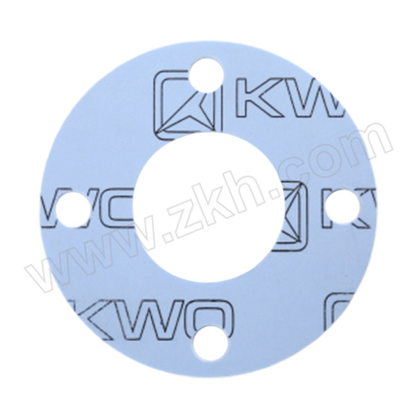 KWO/科沃 蓝色改性聚四氟乙烯垫片 32"(DN800) Class300 HG/T20627-2009 RPTFE RF面(RF-E型） 1006*813*3 1个