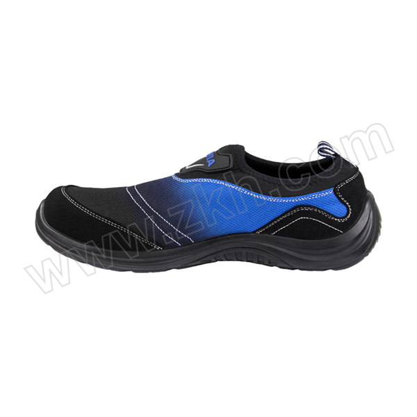 AIWIN Xtr-flex 轻量运动型多功能安全鞋 10168A 39码 蓝黑色帮面+黑色底 防砸防静电 1双