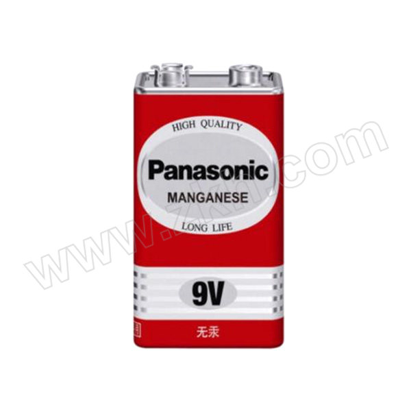 PANASONIC/松下 碳性电池 6F22ND 9V 10节 1盒
