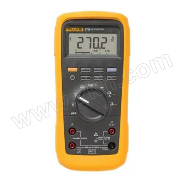 FLUKE/福禄克 工业万用表 FLUKE-27II 1台