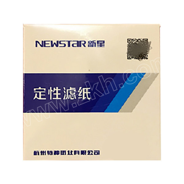 newstar/新星 定性滤纸 中速102型 φ11cm 100张 1盒