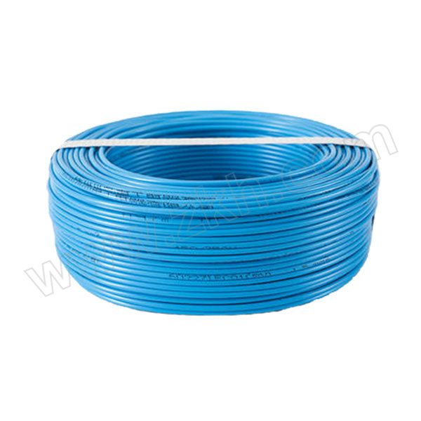 QIFAN/起帆 铜芯聚氯乙烯绝缘B级阻燃软电缆 ZB-BV-450/750V-1×1.5(B) 蓝色 100m【软线】 1卷