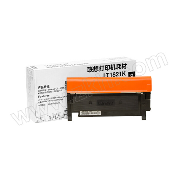LENOVO/联想 墨粉盒 LT1821K 黑色 适用CM7120W/CS1831/CS1831W/CS1821/CS1821W/CM7110W 1个