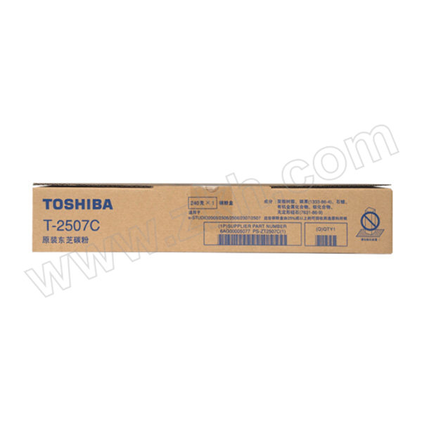 TOSHIBA/东芝 墨粉 T-2507C 黑色 适用东芝/e-STUDIO2006/2306/2506/2307/2507 240g 1个