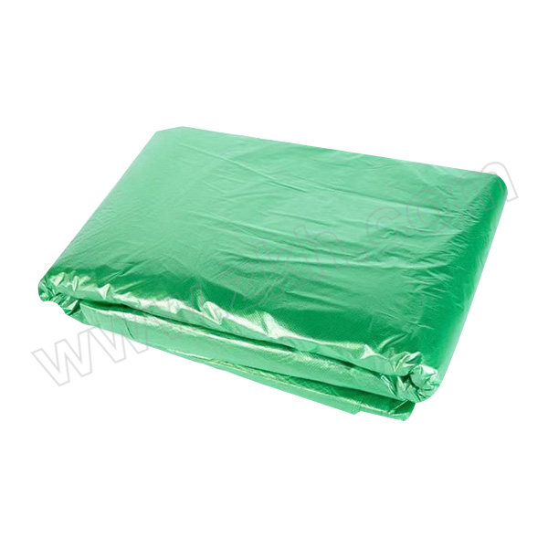 XLK/小箩筐 绿色平口垃圾袋 LG90100 90×100cm 新料 2丝 50只 1包