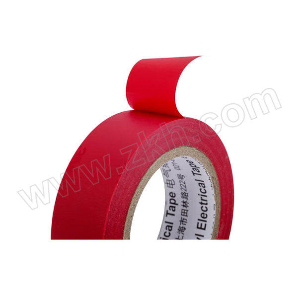 3M PVC电气绝缘胶带-普通型 1500 红色 18mm×10m×0.13mm 1卷
