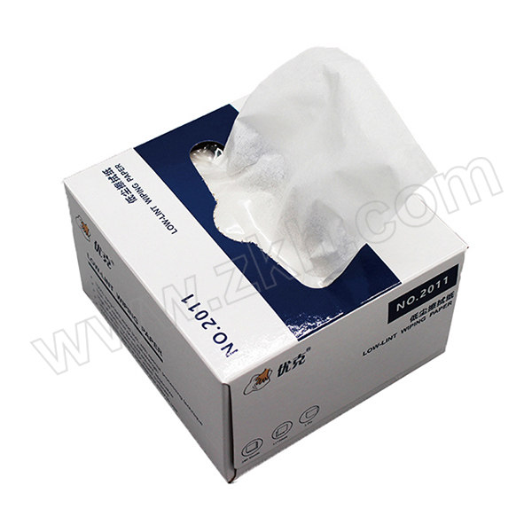 KQ/康奇 优克低尘擦拭纸 Z-2011 白色 11*20cm 单层 1盒