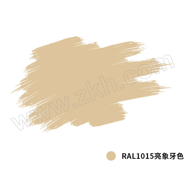 DUOSHANQI/朵杉漆 快干醇酸磁漆 HG/T3668-2009 RAL1015亮象牙色 20kg 1桶