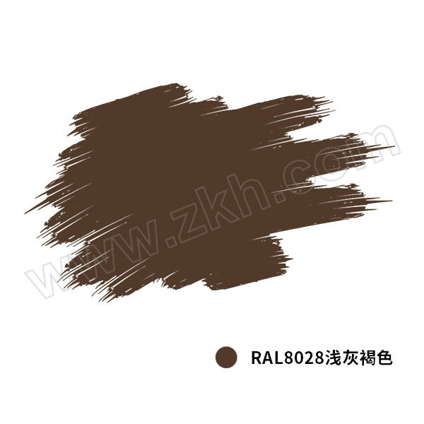 DUOSHANQI/朵杉漆 快干醇酸磁漆 HG/T3668-2009 RAL8028浅灰褐色 20kg 1桶