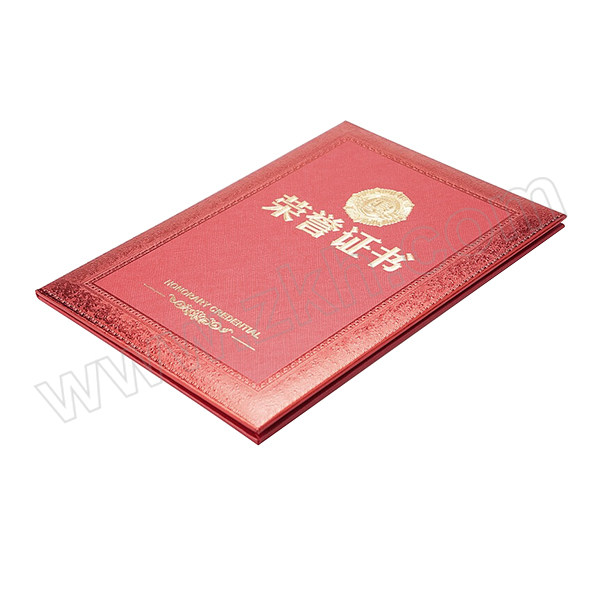 COMIX/齐心 特种纸荣誉证书 C5102 8K 红色 1本