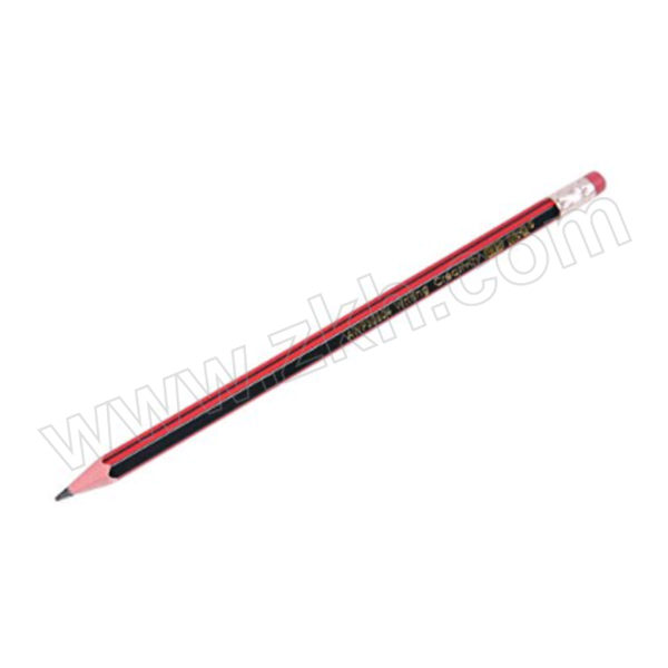 M&G/晨光 六角红黑抽条木杆铅笔 AWP30804 2B 10支 1盒