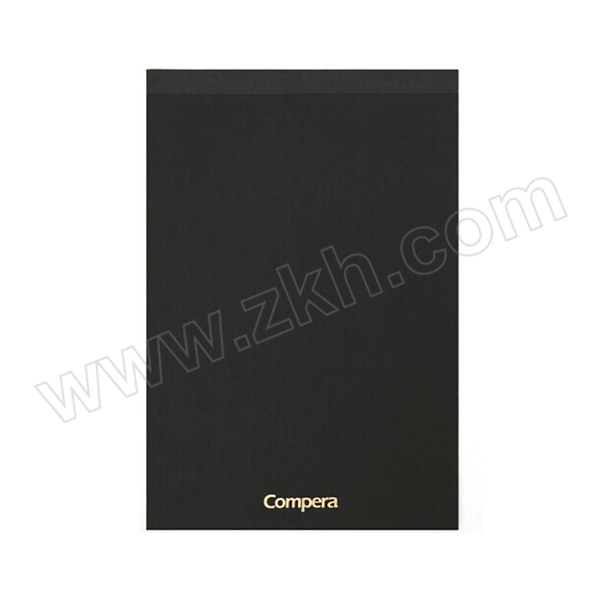 COMIX/齐心 商务方格拍纸本 C8204 A4 80张 黑色 1本