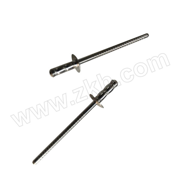 TONG/东明 厂标 全不锈钢双鼓抽芯铆钉 不锈钢304 A2-70 本色 φ4×14 1盒