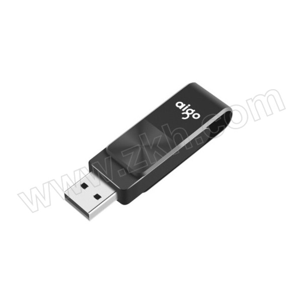 AIGO/爱国者 U盘 U266 16G USB2.0 黑色 1个