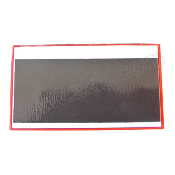 SAFEWARE/安赛瑞 货架物料信息磁性卡套 13382 A10大小 红色 1包