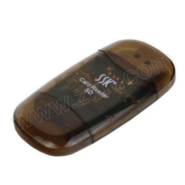 SSK/飚王 多功能读卡器(茶色) SCRS026 USB2.0 SD卡 1个
