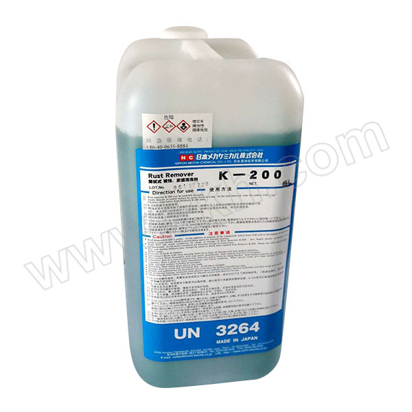 NMC/日本美加 除锈剂 K-200 6L 1桶