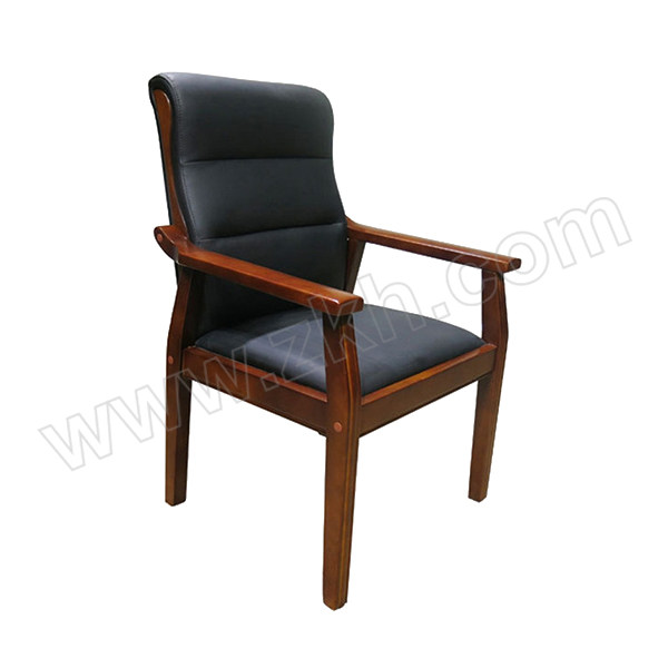 JIDA/集大 经典实木椅 JDD6021-NP 尺寸630×560×980mm 牛皮 1把