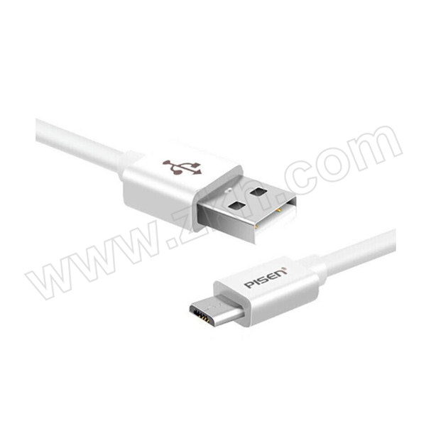 PISEN/品胜 Micro usb 安卓数据充电线 MU01-1500 1.5m 白色 1根
