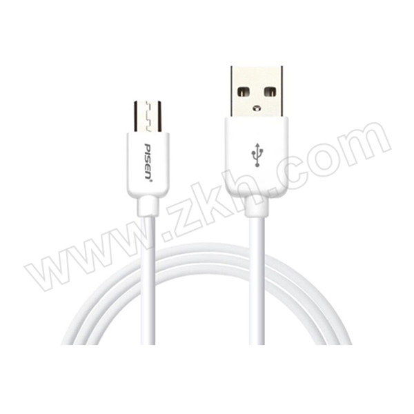 PISEN/品胜 Micro usb 安卓数据充电线 MU01-1500 1.5m 白色 1根