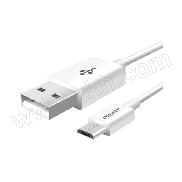 PISEN/品胜 Micro usb 安卓数据充电线 MU01-1500 1.5m 白色 1根