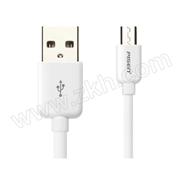 PISEN/品胜 Micro usb 安卓数据充电线 MU01-1500 1.5m 白色 1根