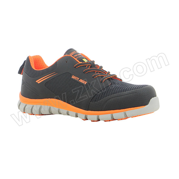 SAFETY JOGGER/鞍琸宜 LIGERO非金属低帮安全鞋 201002 44码 橙黑色 防砸防刺穿ESD防静电 橡胶大底 1双