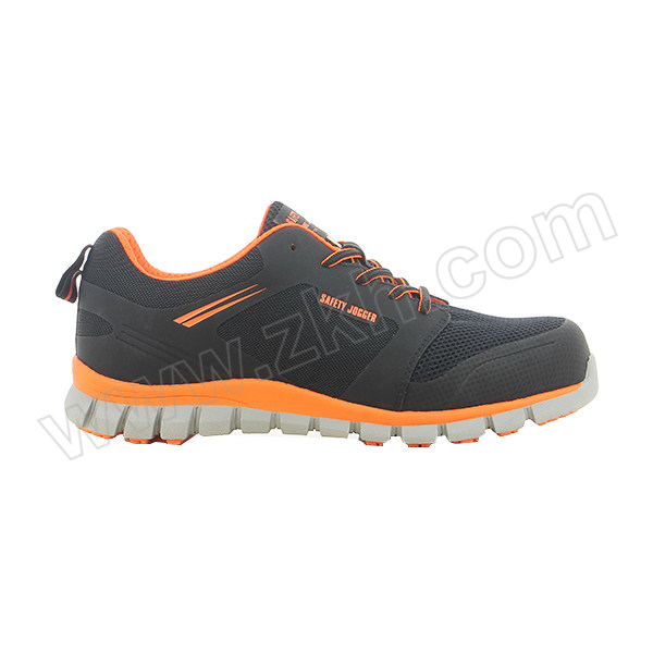 SAFETY JOGGER/鞍琸宜 LIGERO非金属低帮安全鞋 201002 44码 橙黑色 防砸防刺穿ESD防静电 橡胶大底 1双