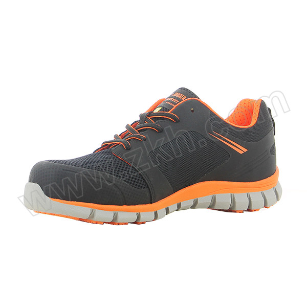 SAFETY JOGGER/鞍琸宜 LIGERO非金属低帮安全鞋 201002 44码 橙黑色 防砸防刺穿ESD防静电 橡胶大底 1双