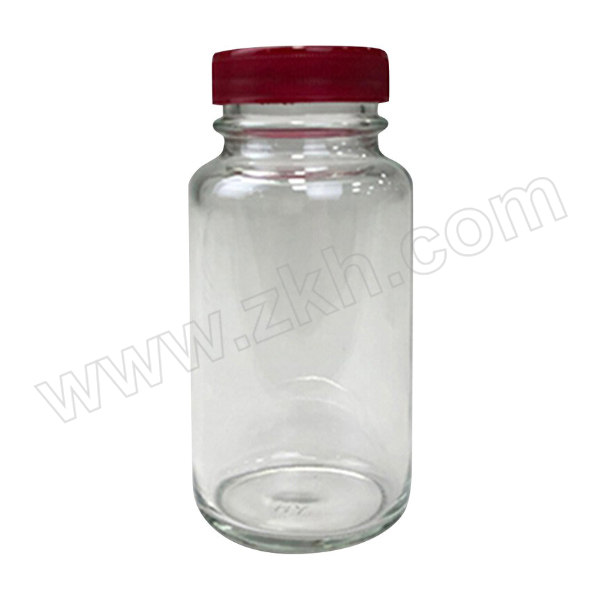 ASONE/亚速旺 标准瓶(广口) 5-130-10 260mL 透明 钠钙玻璃 No.14 1个