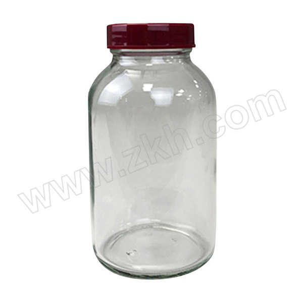 ASONE/亚速旺 标准瓶(广口) 5-130-11 570mL 透明 钠钙玻璃 No.50 1个