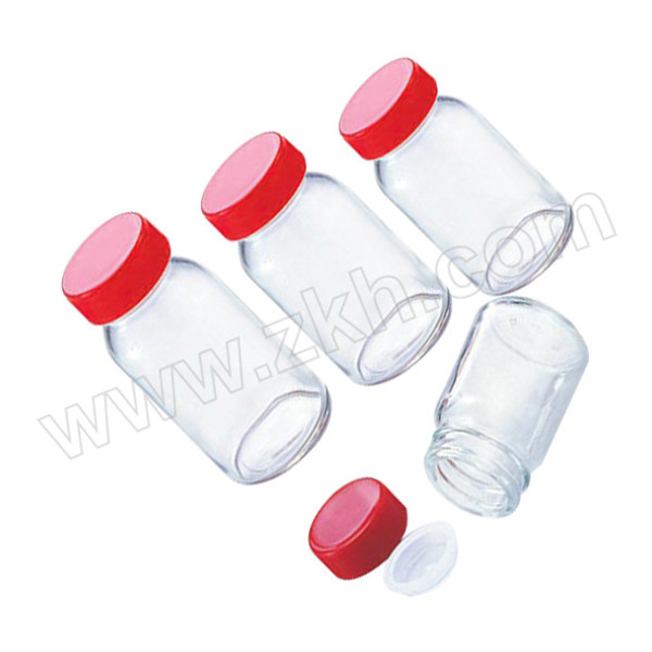 ASONE/亚速旺 标准瓶(广口) 5-130-11 570mL 透明 钠钙玻璃 No.50 1个