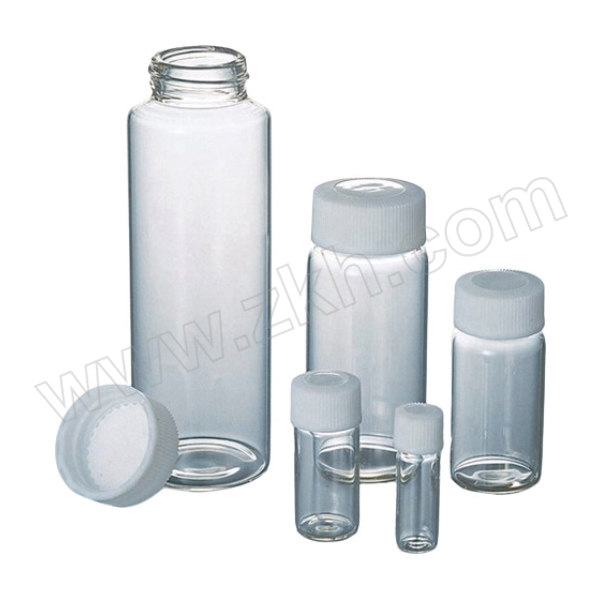 ASONE/亚速旺 螺口样品瓶 5-098-05 9mL 透明 No.3 硼硅酸玻璃 1个