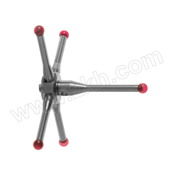 RENISHAW/雷尼绍 M3-5向星形测针(φ2mm红宝石测球) A-5003-0076 全长21.5mm 宽度30mm 有效工作长度11mm 不代为第三方检测 1根