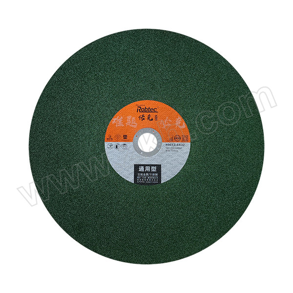 ROBTEC/菊龙诺克 诺克T41绿色单网不锈钢切割片 400×3.0×32G 标准型 1片