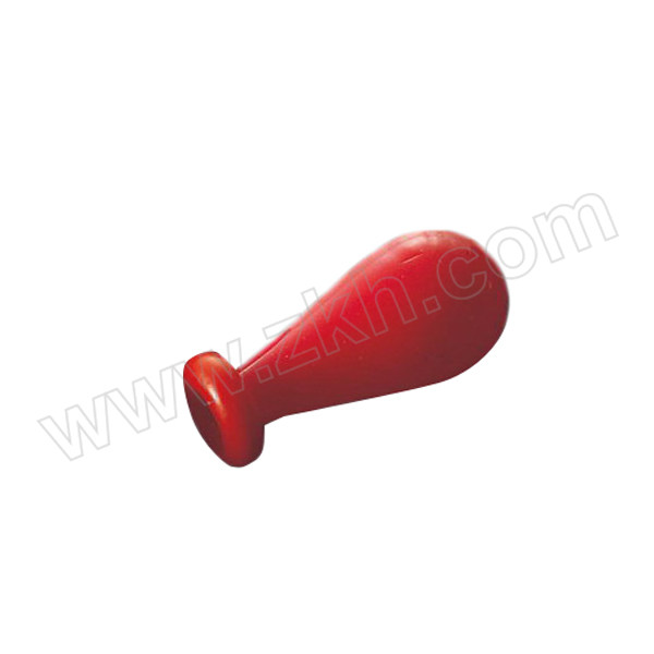 ASONE/亚速旺 胶头(乳胶制・红色) 6-357-02 2mL用 孔径φ6mm 1个