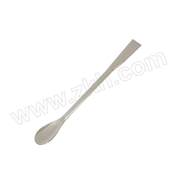 ASONE/亚速旺 不锈钢勺子(带刮刀匙) 6-523-02 长150mm 1个