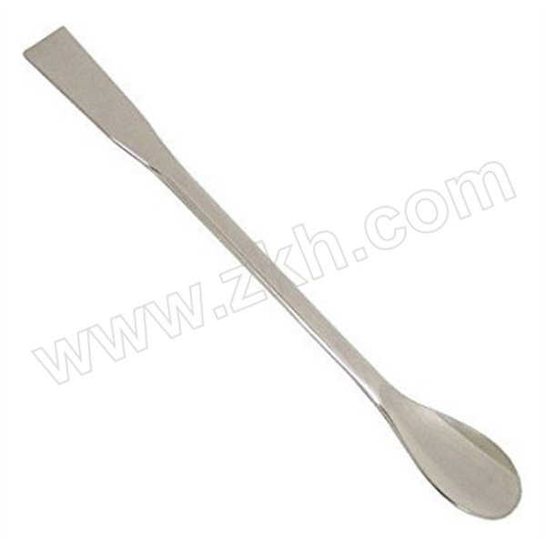 ASONE/亚速旺 不锈钢勺子(带刮刀匙) 6-523-02 长150mm 1个
