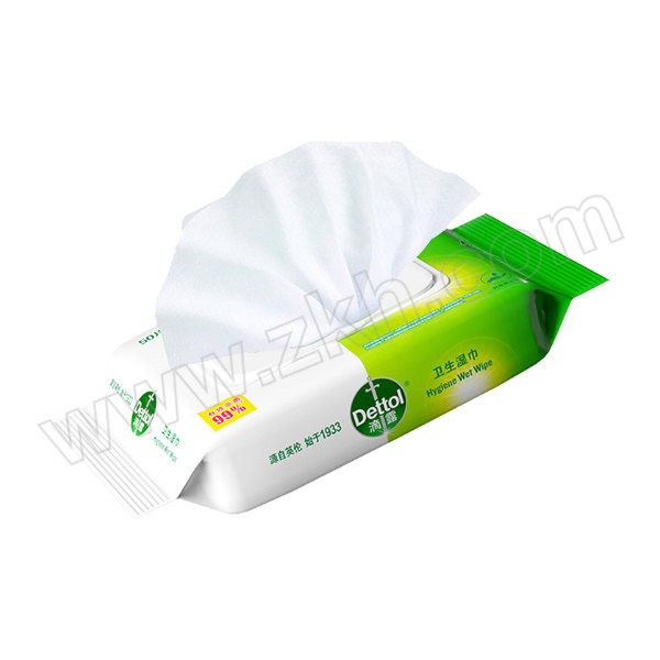 DETTOL/滴露 清洁湿巾 6974352531137 无香 50片 1包