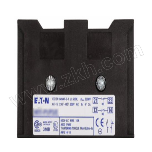 EATON/伊顿穆勒 安全开关辅助触点 HI11-P1/P3/Z 1个