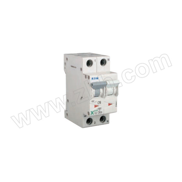 EATON/伊顿穆勒 PL9系列小型断路器 PL9-D0.5/1N D型脱扣 额定电流500mA 1个
