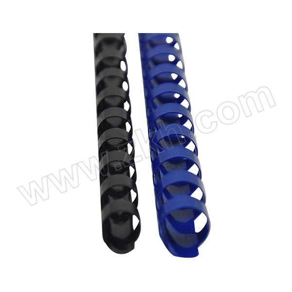 U-MACH/优玛仕 21孔装订胶圈 25mm (蓝色)50根/盒(可装订＜240张) 1盒