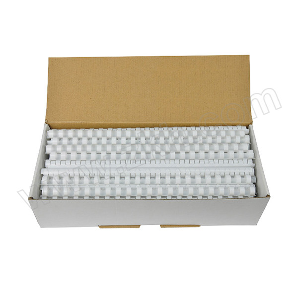 U-MACH/优玛仕 21孔装订胶圈 25mm (蓝色)50根/盒(可装订＜240张) 1盒
