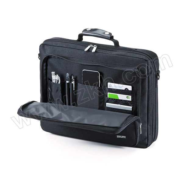 SANWA/山业 商务电脑包 BAG-U54BK2 黑色 15.6英寸 1个