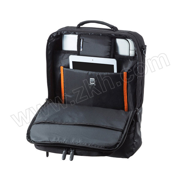 SANWA/山业 竖版3Way多功能电脑包 BAG-3WAY23BK 黑色 15.6英寸 1个