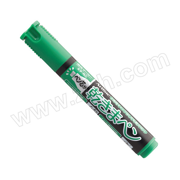 ARTLINE/旗牌雅丽 环保型润芯记号笔 K-199N 绿色 圆头 2~5mm 10支 1盒