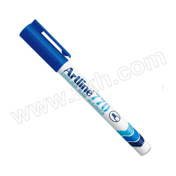 ARTLINE/旗牌雅丽 冷冻包装冰袋储奶袋食品袋记号笔 EK-770 蓝 圆头 1.0mm 1支