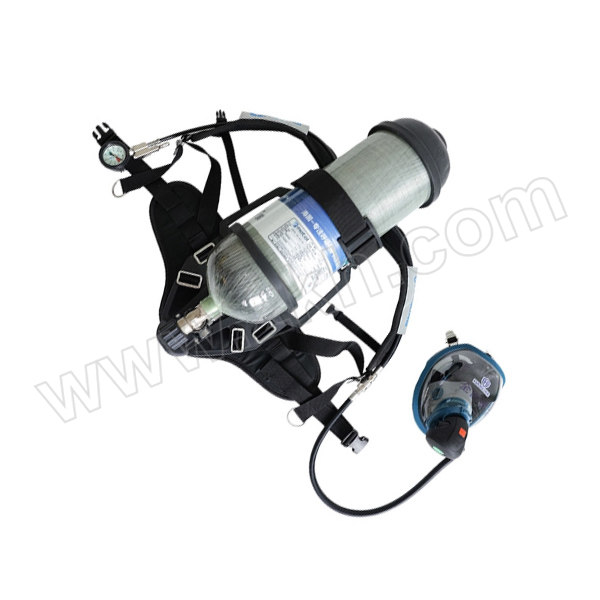 HAIGU/海固 GB工业款正压式空气呼吸器 HG-GB-RHZKF9/30 9L 含面罩×1个+供气阀×1个+背板背带×1个+减压总成×1套+气瓶×1个+空呼包装箱×1个 1套