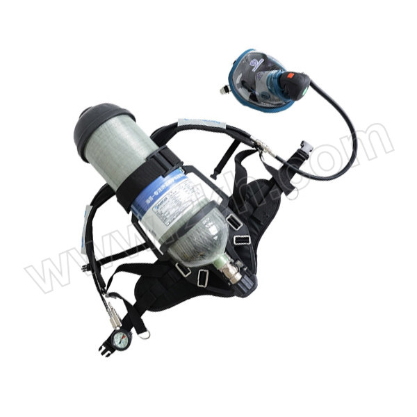 HAIGU/海固 GB工业款正压式空气呼吸器 HG-GB-RHZKF9/30 9L 含面罩×1个+供气阀×1个+背板背带×1个+减压总成×1套+气瓶×1个+空呼包装箱×1个 1套