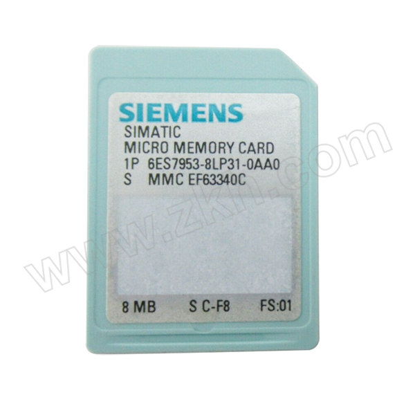 SIEMENS/西门子 S7系列型存储卡 6ES7953-8LP31-0AA0 1个
